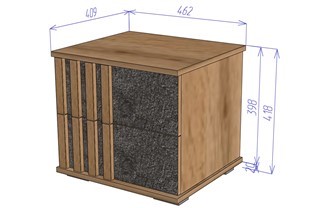 Тумба прикроватная Марракеш (Лин) в Асбесте - asbest.mebel-e96.ru