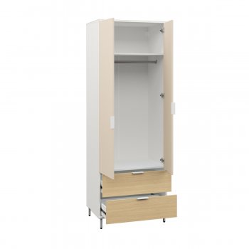 Шкаф 800 мм Марвэл 16.317.02 бел. (Моби) в Асбесте - asbest.mebel-e96.ru