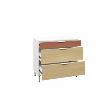 Комод Марвэл 16.234.03 бел (Моби) в Асбесте - asbest.mebel-e96.ru
