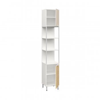 Стеллаж Марвэл 16.426 бел (Моби) в Асбесте - asbest.mebel-e96.ru