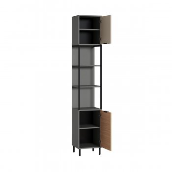 Стеллаж Марвэл 16.426 сер (Моби) в Асбесте - asbest.mebel-e96.ru