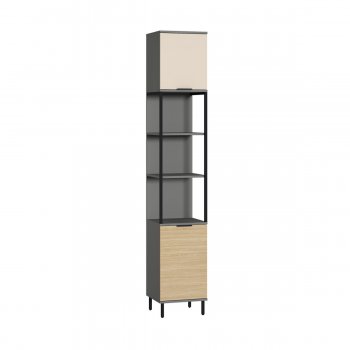 Стеллаж Марвэл 16.426 сер (Моби) в Асбесте - asbest.mebel-e96.ru