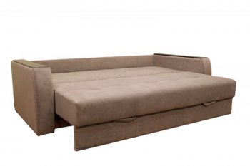 Диван Милан 3, НПБ, ткань Монако 02 (какао) (Хит Диван) в Асбесте - asbest.mebel-e96.ru
