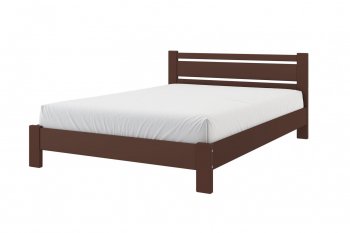 Кровать из массива Милс орех (БМ) в Асбесте - asbest.mebel-e96.ru
