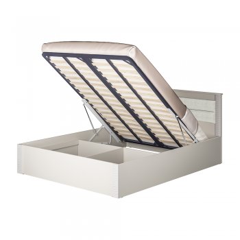 Кровать с подъемным механизмом Монако КР-16 Кашемир (БТС) в Асбесте - asbest.mebel-e96.ru