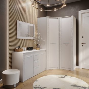 Набор мебели для прихожей Монако Кашемир (модульный) (БТС) в Асбесте - asbest.mebel-e96.ru