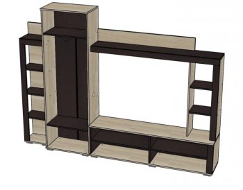 Стенка Монако (Лин) в Асбесте - asbest.mebel-e96.ru