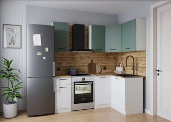 Кухонный гарнитур угловой Муссон 2000*1200 мм (Sanvut) в Асбесте - asbest.mebel-e96.ru