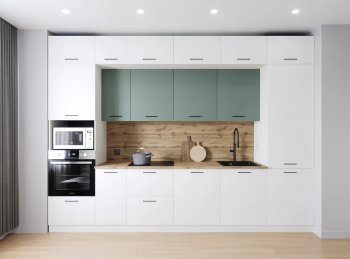 Кухонный гарнитур Муссон 3400 мм (Санвут) в Асбесте - asbest.mebel-e96.ru