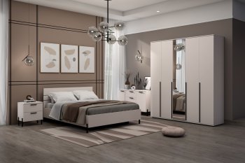 Спальный гарнитур Норден кашемир, модульный (Зарон) в Асбесте - asbest.mebel-e96.ru