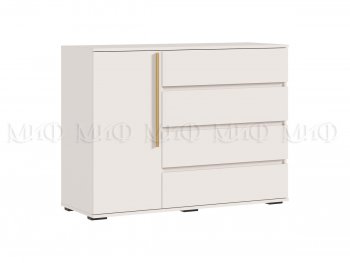 Комод 1 дверь 4 ящика (1200) Норд, кашемир (Миф) в Асбесте - asbest.mebel-e96.ru