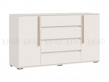 Комод 2 двери 4 ящика (1600) Норд, кашемир (Миф) в Асбесте - asbest.mebel-e96.ru