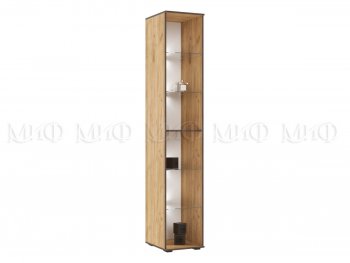 Пенал-стекло 400 мм Норд (Дуб крафт) (Миф) в Асбесте - asbest.mebel-e96.ru