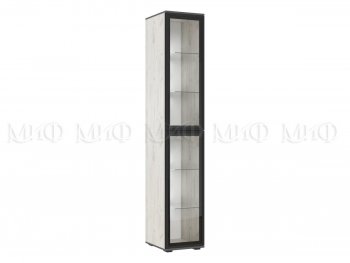 Пенал-стекло 400 мм Норд с подсветкой (Миф) в Асбесте - asbest.mebel-e96.ru