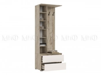 Прихожая Норд модульная крафт серый/кашемир (Миф) в Асбесте - asbest.mebel-e96.ru