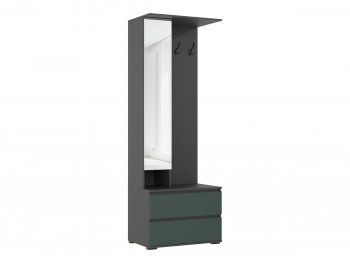 Прихожая Норд графит/изумруд (Миф) в Асбесте - asbest.mebel-e96.ru