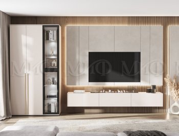 Стенка Норд кашемир (Миф) в Асбесте - asbest.mebel-e96.ru