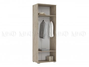 Шкаф 800 мм 2-х ств. Норд крафт серый/кашемир (Миф) в Асбесте - asbest.mebel-e96.ru