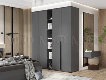 Шкаф Норд+ пенал открытый (Миф) в Асбесте - asbest.mebel-e96.ru