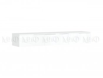 Стенка Норд-2 белый глянец (Миф) в Асбесте - asbest.mebel-e96.ru