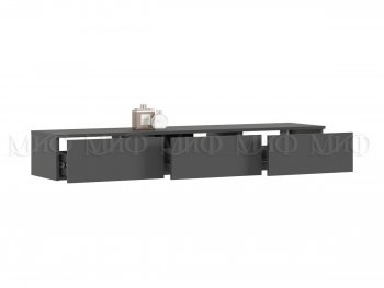 Стенка Норд-2 графит (Миф) в Асбесте - asbest.mebel-e96.ru