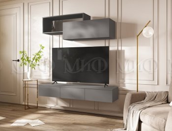 Стенка Норд-2 графит (Миф) в Асбесте - asbest.mebel-e96.ru