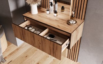 Тумба с зеркалом Норд (Миф) в Асбесте - asbest.mebel-e96.ru