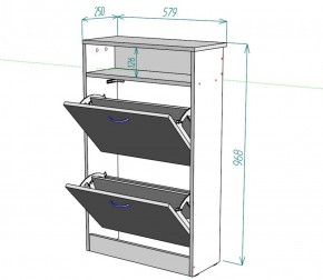 Обувница W5 (Белый) в Асбесте - asbest.mebel-e96.ru