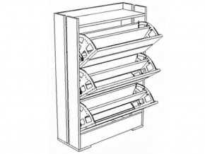 Обувница Ямайка ЯПТ-2 Венге (Текс) в Асбесте - asbest.mebel-e96.ru