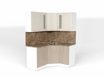 Кухонный гарнитур Ольга оптима 2 1500х1300 мм (Герда) в Асбесте - asbest.mebel-e96.ru