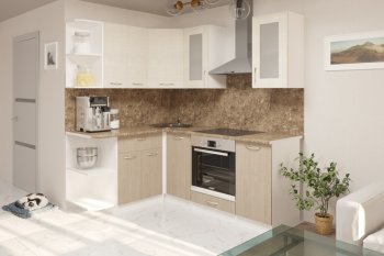Кухонный гарнитур Ольга прайм 3 1500х2000 мм (Герда) в Асбесте - asbest.mebel-e96.ru