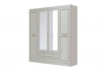 Шкаф 2000 мм Олимп ШР-4 фисташковый (БМ) в Асбесте - asbest.mebel-e96.ru