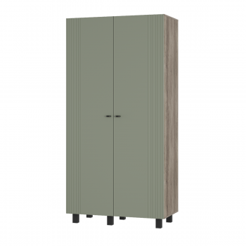 Стенка Олива комп.3 эвкалипт софт (БТС) в Асбесте - asbest.mebel-e96.ru