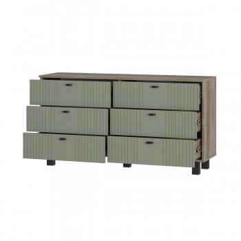 Прихожая Олива эвкалипт софт, модульная (БТС) в Асбесте - asbest.mebel-e96.ru