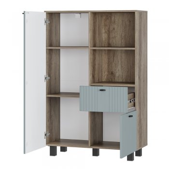 Шкаф 900 мм Олива ШК-16 шарли бриз (БТС) в Асбесте - asbest.mebel-e96.ru