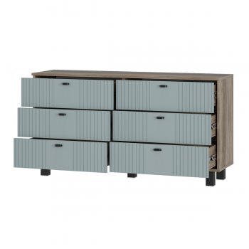 Комод Олива КМ-04 шарли бриз (БТС) в Асбесте - asbest.mebel-e96.ru