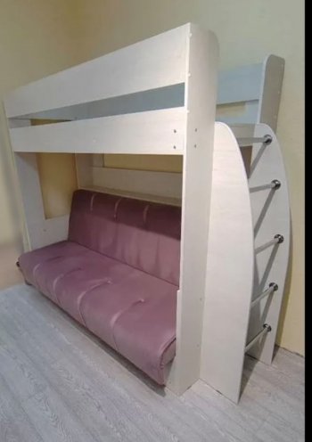 Кровать-диван 2-х ярусная Омега 17 (возможна зеркальная сборка) в Асбесте - asbest.mebel-e96.ru