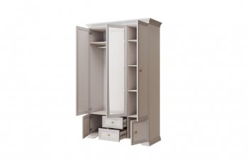 Шкаф распашной ШР 3 - 1 зеркало (БМ) в Асбесте - asbest.mebel-e96.ru