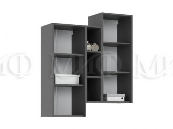 Стенка Оскар комп.2 графит (Миф) в Асбесте - asbest.mebel-e96.ru