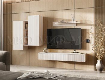 Стенка Оскар комп.2 кашемир (Миф) в Асбесте - asbest.mebel-e96.ru