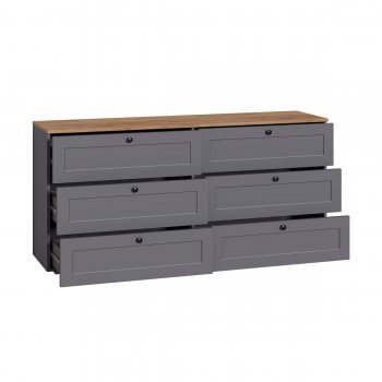 Комод Остин 16.240 графит (Моби) в Асбесте - asbest.mebel-e96.ru