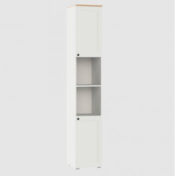 Стеллаж 16.427 Остин белый (Моби) в Асбесте - asbest.mebel-e96.ru