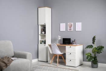 Набор детской мебели Остин белый, модульный (Моби) в Асбесте - asbest.mebel-e96.ru