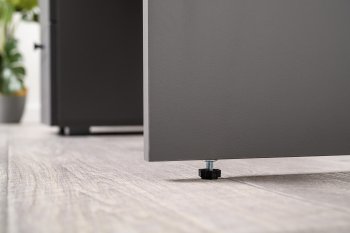 Стол письменный 12.159 Остин графит (Моби) в Асбесте - asbest.mebel-e96.ru