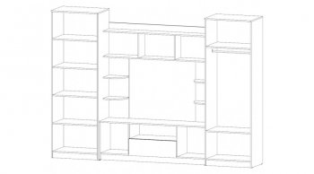 Стенка Палермо (Лин) в Асбесте - asbest.mebel-e96.ru