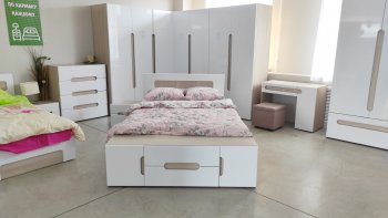 Спальный гарнитур Палермо модульный (Эко) в Асбесте - asbest.mebel-e96.ru