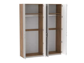 Шкаф 1800 мм 4-дверный Палермо (СБК) в Асбесте - asbest.mebel-e96.ru