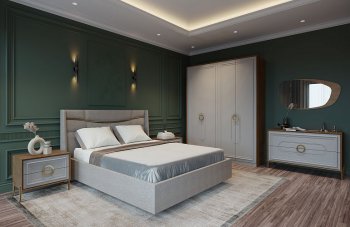 Спальный гарнитур Палермо модульный (СБК) в Асбесте - asbest.mebel-e96.ru