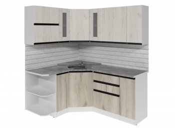 Кухонный гарнитур Паола оптима 1500х1800 мм (Герда) в Асбесте - asbest.mebel-e96.ru