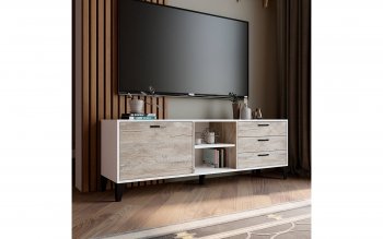 Тумба ТВ Парус-9 (Текс) в Асбесте - asbest.mebel-e96.ru